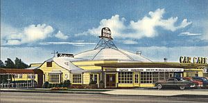 Los Feliz Brown Derby postcard