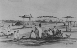 Maori Village 1848