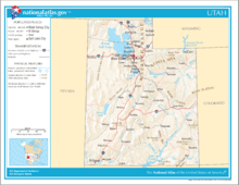 Map of Utah NA