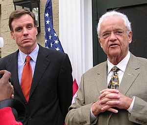 Mark Warner and Leonard Boswell