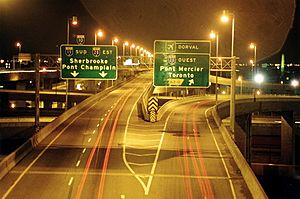 Montreal autoroute