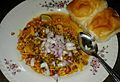 Moong usal misal pav