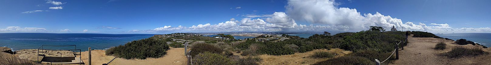 Panosphere at Cabrillo National Monument