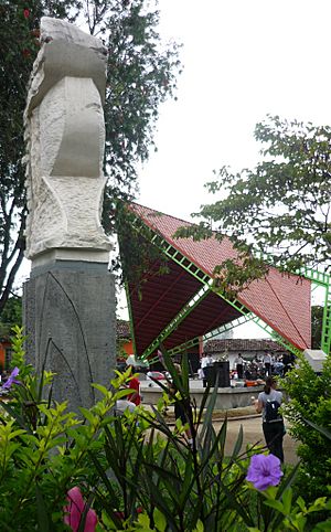 Parque central barva