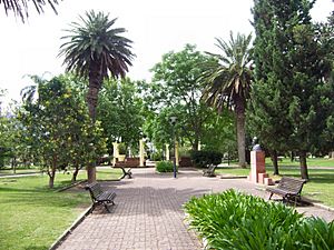 Central square of Cerrillos