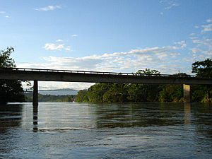 The Caguán River in San Vicente del Caguán