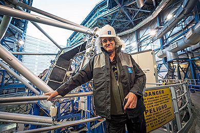 Rock Star and Astrophysicist Brian May Visits Paranal