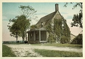 Jans Martense Schenck house, Flatlands, built 1675, formerly at Avenue U and East 63rd Street