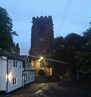 St Chads Church At Night