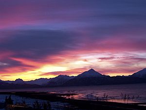 Sunrise on Kachemak Bay