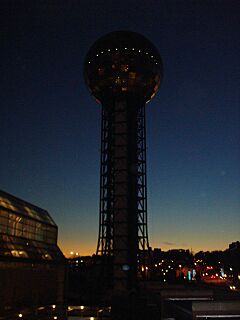 Sunsphere night