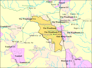 TheWoodlandsCDPMap