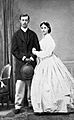 Tsarevich Nicholas Alexandrovich of Russia and Princess Dagmar of Denmark