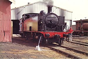 10 1991 steamfest loco shed