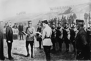 Albert Leo Schlageter facing firing squad