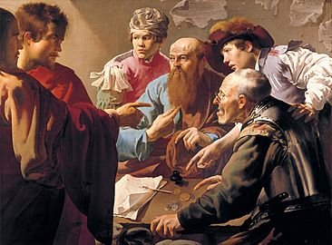 Brugghen, Hendrick ter - The Calling of St. Matthew - 1621