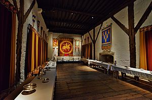 Dover Castle Great Tower The guest hall