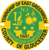 Official seal of East Greenwich Township, New Jersey