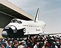 Endeavour rollout ceremony