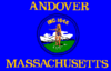 Flag of Andover, Massachusetts