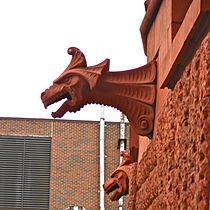 Furness Lib gargoyle UPenn