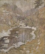 JohnTwachtman-Hemlock Pool c1900