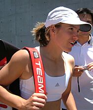 Justine Henin in 2005