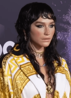 A closeup picture of Kesha in 2022.