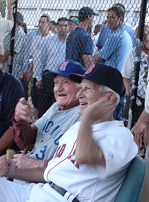 Lennie Merullo and Johnny Pesky