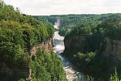 Letchworth State Park Middle Falls N 2002