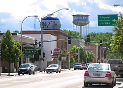 Main Street in Miles City