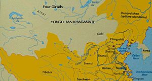 Mongolia in the early 15th century