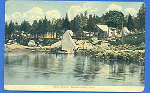 PostcardMasonsIslandMysticCT1910