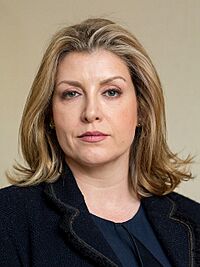 official portrait of Penny Mordaunt