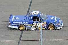 Ryan Blaney Brad Keselowski Racing Ford Rockingham 2013