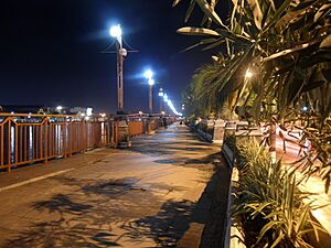 Siring Banjarmasin at night