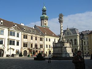 Sopron.Hauptplatz