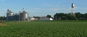 Talmage, seen from the north