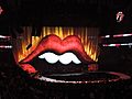 The Rolling Stones stage props at Prudential Center 2012-12-13