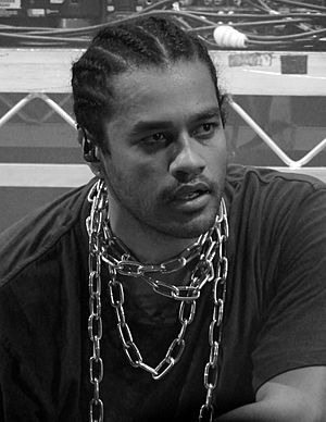 Ziggy Ramo performs at Adelaide Festival 2021 (monochrome).jpg