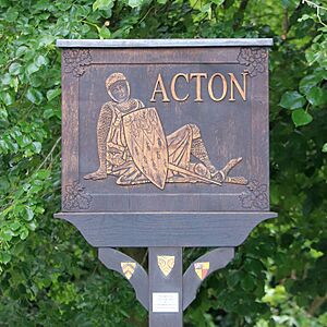 Acton village sign