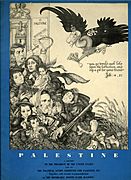 Arthur Szyk (1894-1951). Palestine Restricted (reproduced 1946) (1944), New York