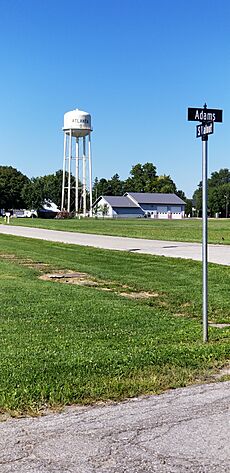 Atlanta Indiana water tower