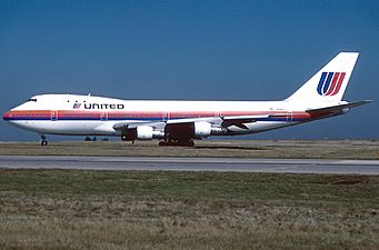 Boeing 747-123, United Airlines AN1045539