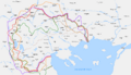 Borders of Macedonia according authors (1843-1927)