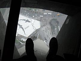 CN Tower Glass Floor Walk