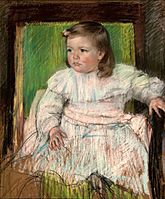 Cassatt, Mary Pink Sash 1898