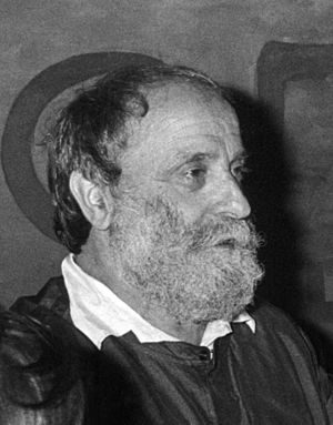 Cesar Baldaccini, 1981, photographie Olivier VM Dumay.jpg