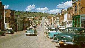 Cripple Creek , Colorado , 1957 , Kodachrome by Chalmers Butterfield