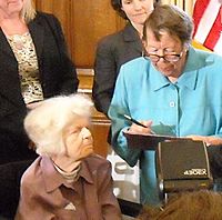 Del Martin and Phyllis Lyon